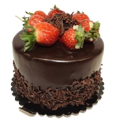 2-3 Kişilik Yoğun Çikolatalı Yaş Pasta