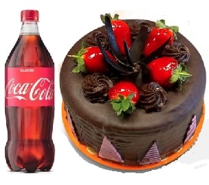 4-6 Kişilik Çikolatalı Pasta