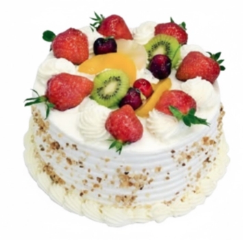 6-9 Kişilik Seçkin Zengin İçerikli Gurme Meyveli Pasta