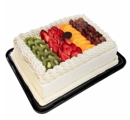 90 Kişilik Karışık Meyveli Pasta Taze